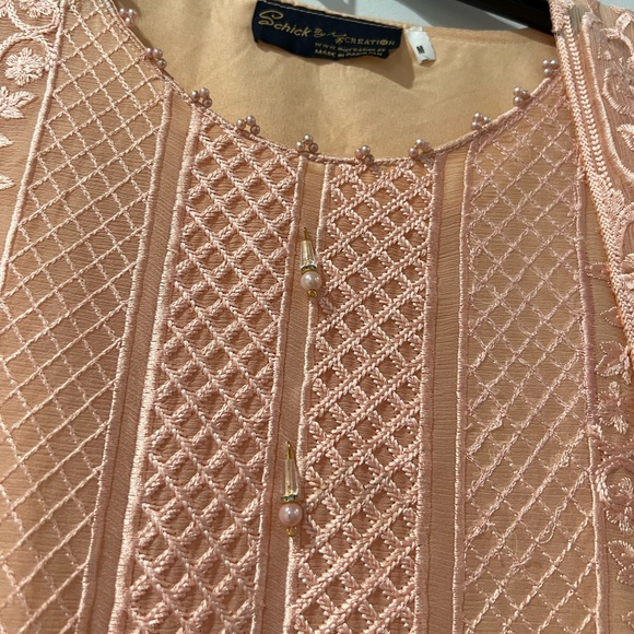 Indian Pakistani Embroidery salwar Kameez suit - Picture 4 of 4